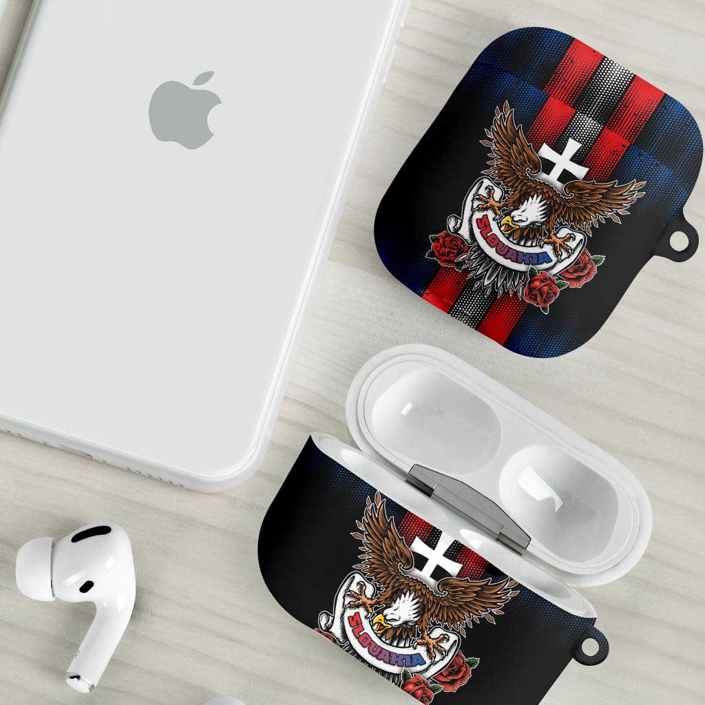Slovakia AirPods Case The Eagle Double Cross Symbol - Wonder Print Shop