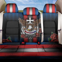Slovakia Back Car Seat Cover The Eagle Double Cross Symbol - Wonder Print Shop
