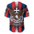 Personalized Slovakia Baseball Jersey The Eagle Double Cross Symbol - Wonder Print Shop