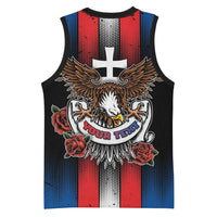 Personalized Slovakia Basketball Jersey The Eagle Double Cross Symbol - Wonder Print Shop