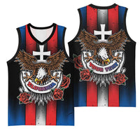 Personalized Slovakia Basketball Jersey The Eagle Double Cross Symbol - Wonder Print Shop