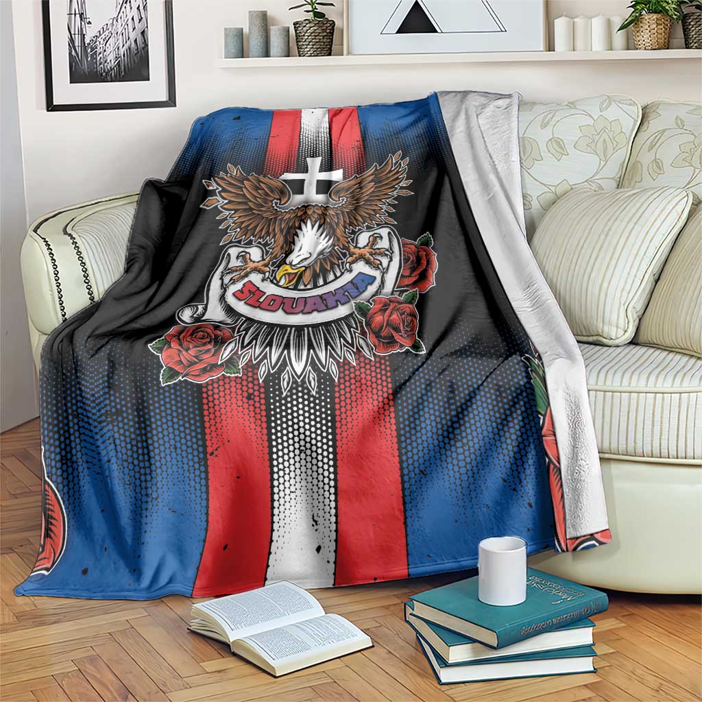 Slovakia Blanket The Eagle Double Cross Symbol - Wonder Print Shop