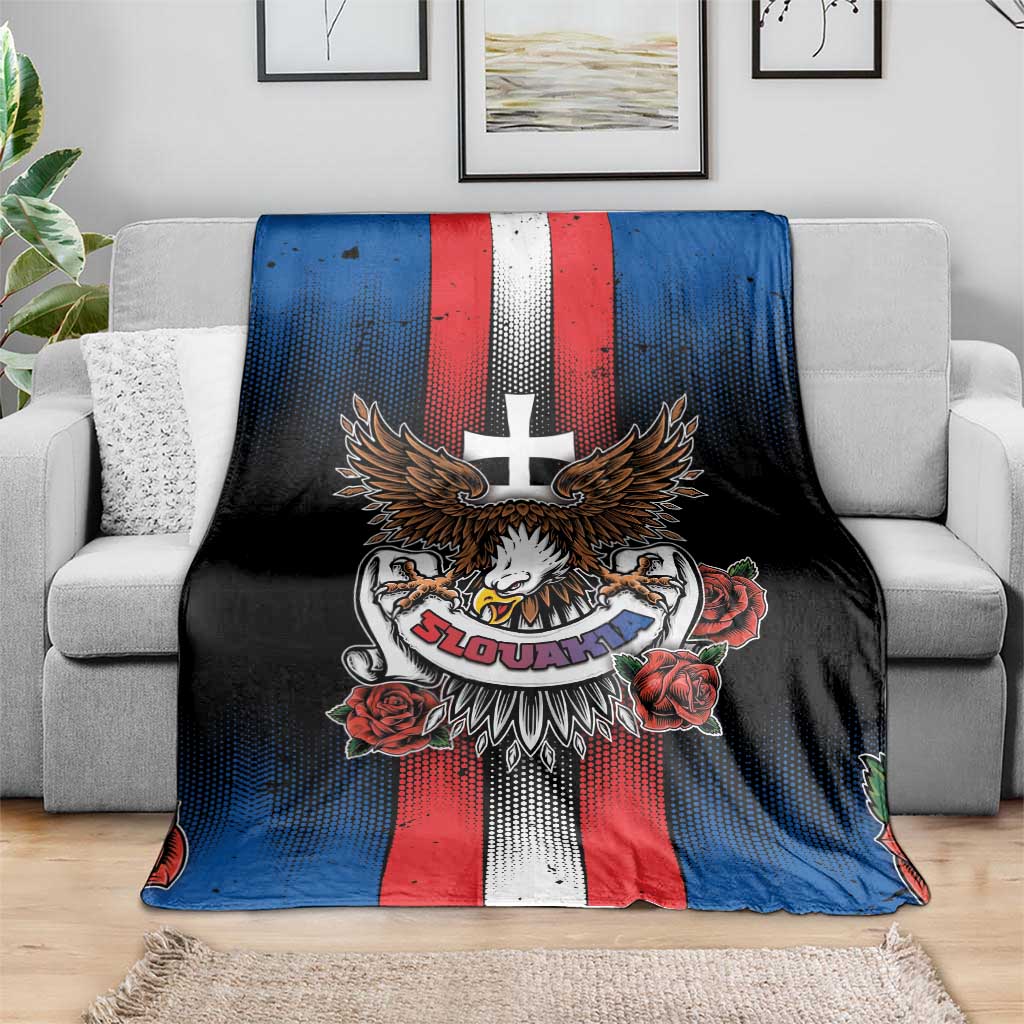 Slovakia Blanket The Eagle Double Cross Symbol - Wonder Print Shop