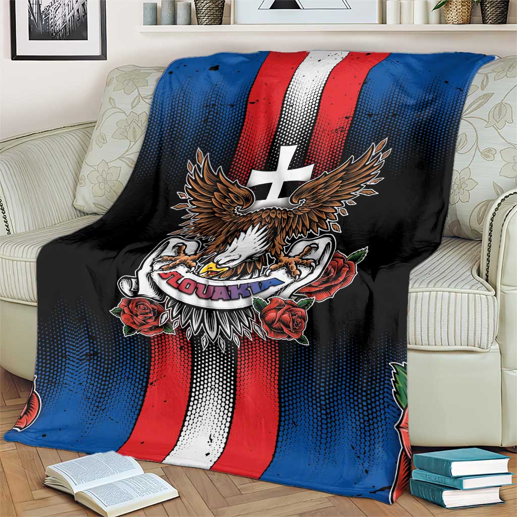 Slovakia Blanket The Eagle Double Cross Symbol - Wonder Print Shop