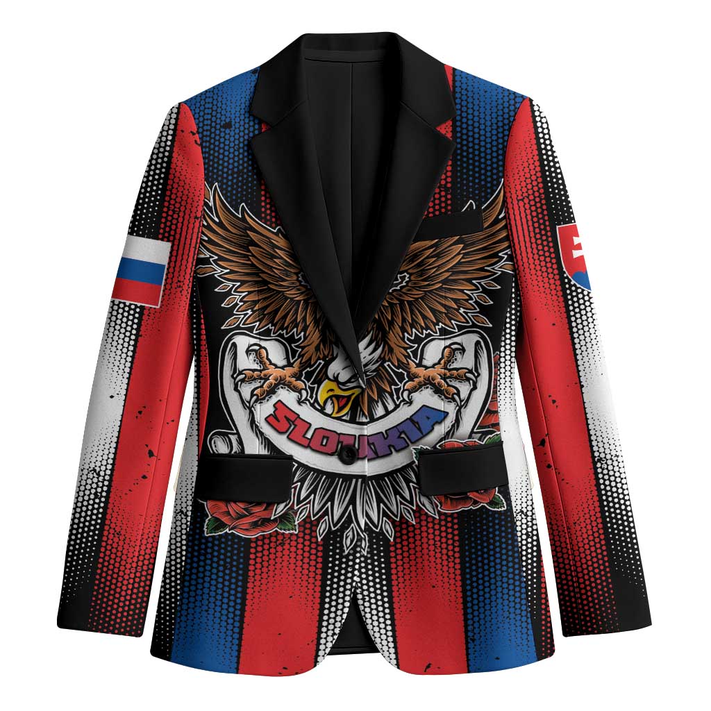 Personalized Slovakia Blazer The Eagle Double Cross Symbol - Wonder Print Shop