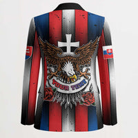 Personalized Slovakia Blazer The Eagle Double Cross Symbol - Wonder Print Shop
