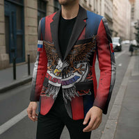 Personalized Slovakia Blazer The Eagle Double Cross Symbol - Wonder Print Shop