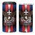 Personalized Slovakia 4 in 1 Can Cooler Tumbler The Eagle Double Cross Symbol - Wonder Print Shop