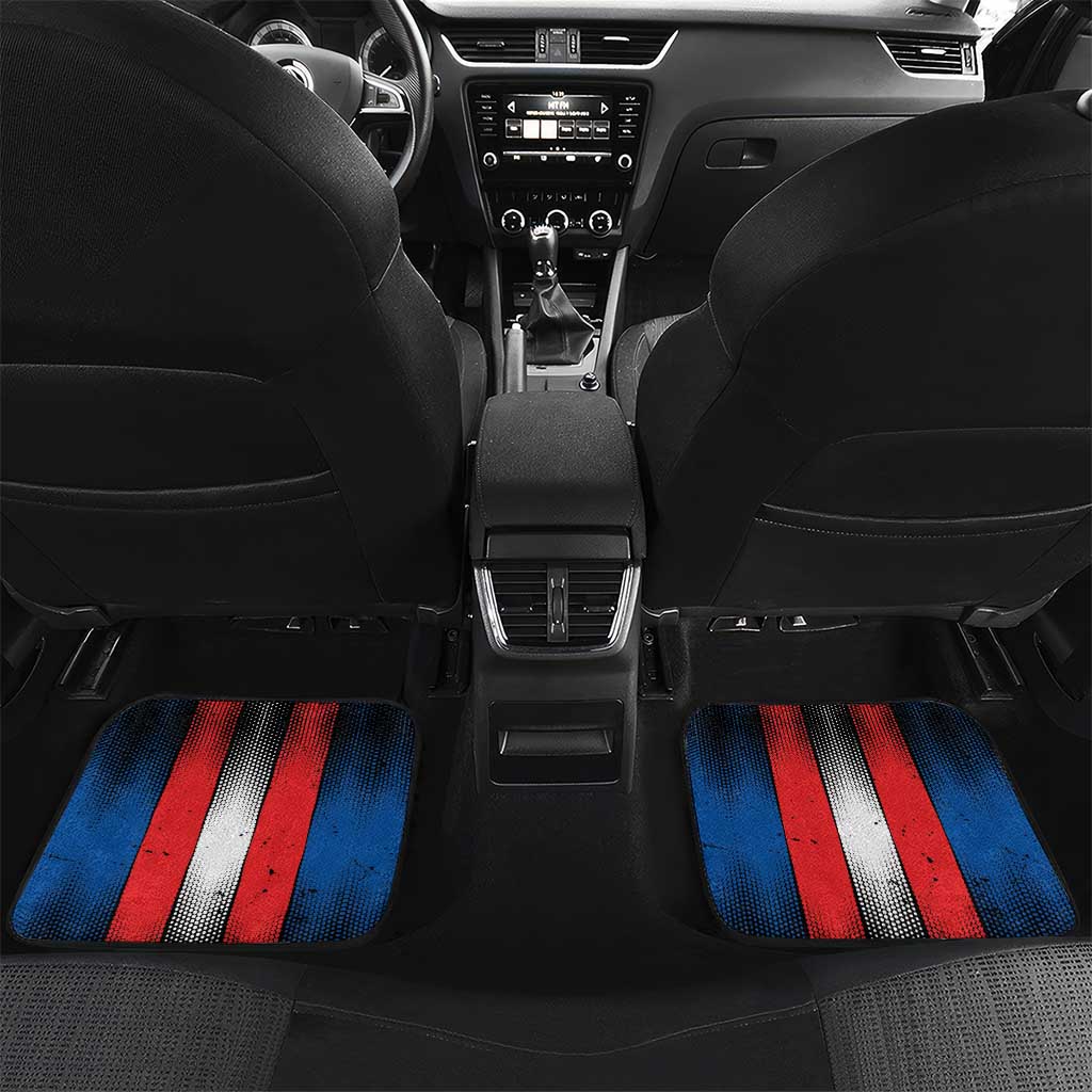 Slovakia Car Mats The Eagle Double Cross Symbol - Wonder Print Shop
