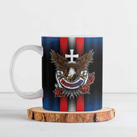 Personalized Slovakia Ceramic Mug The Eagle Double Cross Symbol - Wonder Print Shop