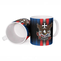 Personalized Slovakia Ceramic Mug The Eagle Double Cross Symbol - Wonder Print Shop