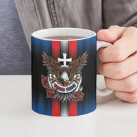Personalized Slovakia Ceramic Mug The Eagle Double Cross Symbol - Wonder Print Shop