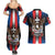 Personalized Slovakia Couples Matching Summer Maxi Dress and Hawaiian Shirt The Eagle Double Cross Symbol - Wonder Print Shop