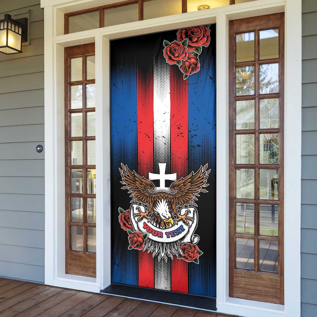 Slovakia Door Cover The Eagle Double Cross Symbol - Wonder Print Shop