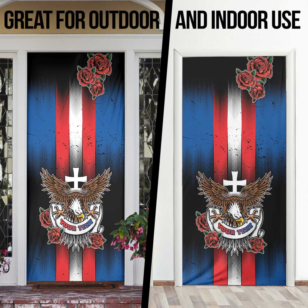 Slovakia Door Cover The Eagle Double Cross Symbol - Wonder Print Shop