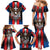Personalized Slovakia Family Matching Mermaid Dress and Hawaiian Shirt The Eagle Double Cross Symbol - Wonder Print Shop