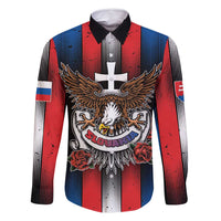 Personalized Slovakia Family Matching Summer Maxi Dress and Hawaiian Shirt The Eagle Double Cross Symbol - Wonder Print Shop