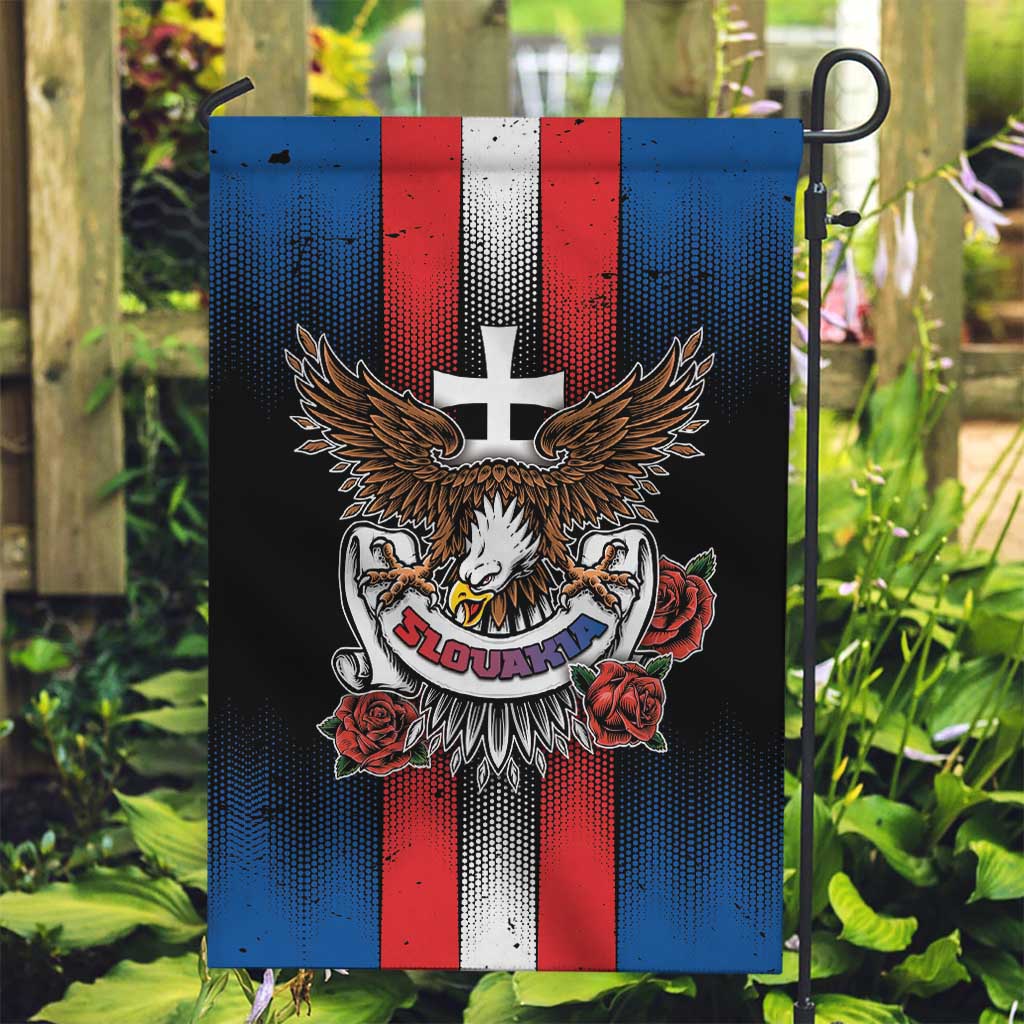 Slovakia Garden Flag The Eagle Double Cross Symbol - Wonder Print Shop