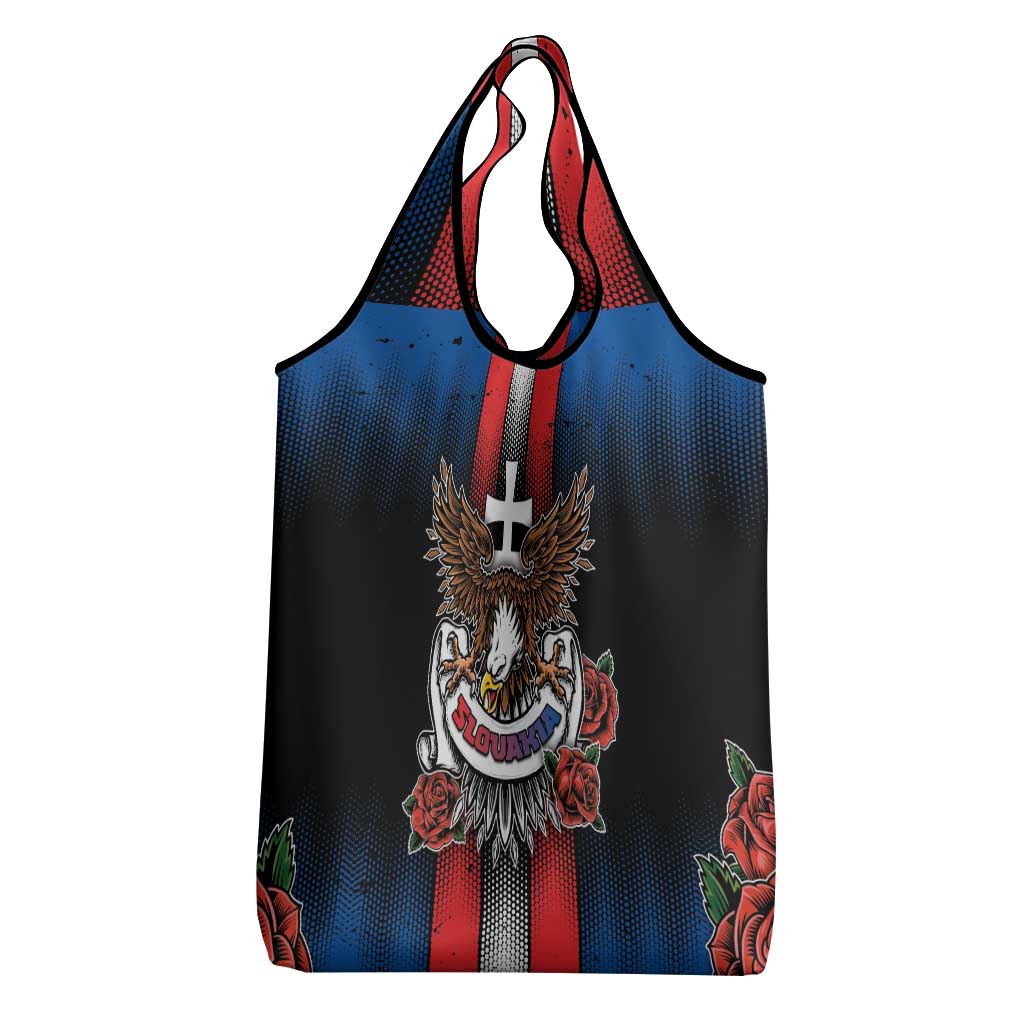Slovakia Grocery Bag The Eagle Double Cross Symbol - Wonder Print Shop