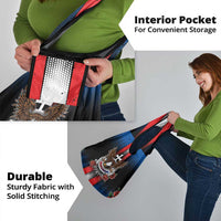 Slovakia Grocery Bag The Eagle Double Cross Symbol - Wonder Print Shop