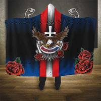 Slovakia Hooded Blanket The Eagle Double Cross Symbol - Wonder Print Shop