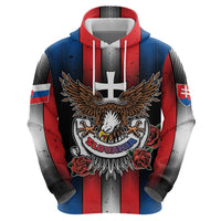 Personalized Slovakia Hoodie The Eagle Double Cross Symbol - Wonder Print Shop
