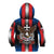 Personalized Slovakia Kid Hoodie The Eagle Double Cross Symbol - Wonder Print Shop
