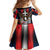 Personalized Slovakia Kid Short Sleeve Dress The Eagle Double Cross Symbol - Wonder Print Shop