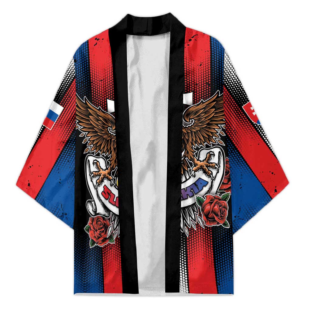 Personalized Slovakia Kimono The Eagle Double Cross Symbol - Wonder Print Shop