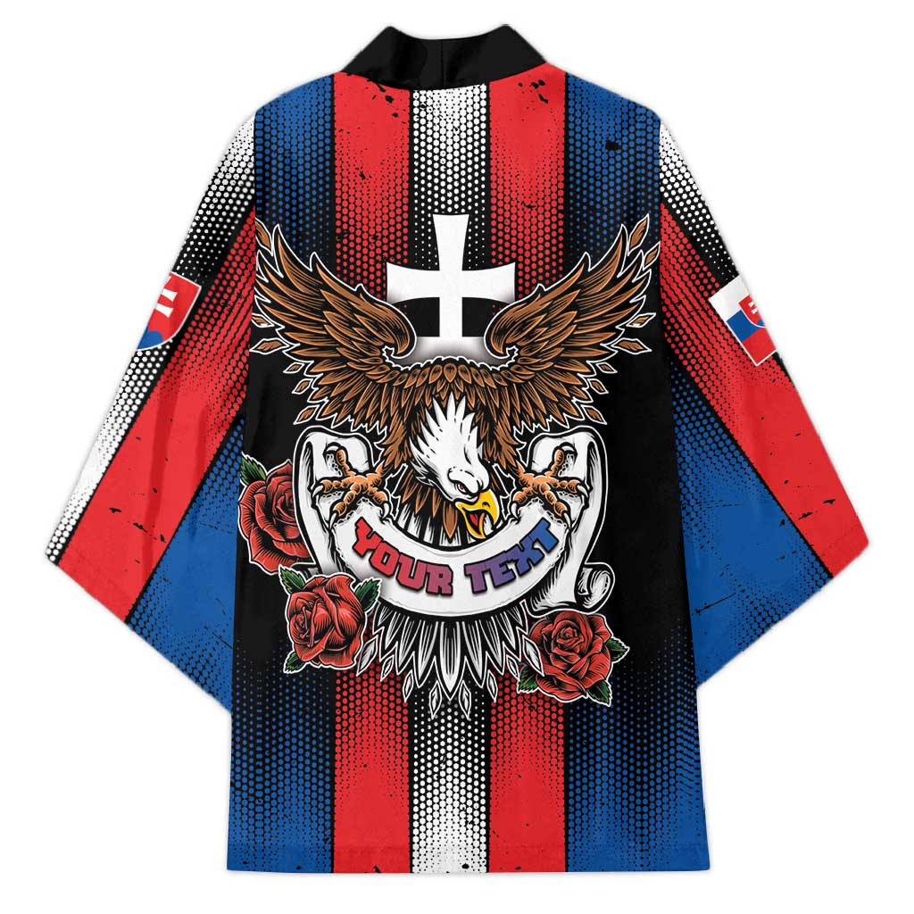 Personalized Slovakia Kimono The Eagle Double Cross Symbol - Wonder Print Shop