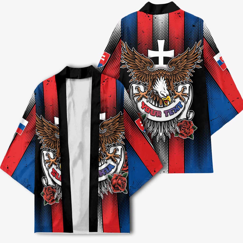 Personalized Slovakia Kimono The Eagle Double Cross Symbol - Wonder Print Shop