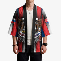 Personalized Slovakia Kimono The Eagle Double Cross Symbol - Wonder Print Shop