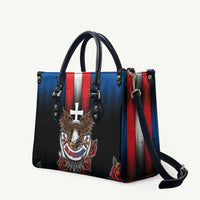 Slovakia Leather Bag The Eagle Double Cross Symbol - Wonder Print Shop