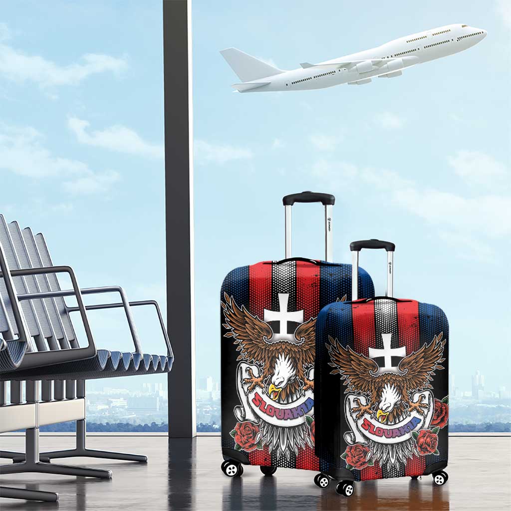 Slovakia Luggage Cover The Eagle Double Cross Symbol - Wonder Print Shop