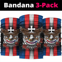 Slovakia Neck Gaiter The Eagle Double Cross Symbol - Wonder Print Shop