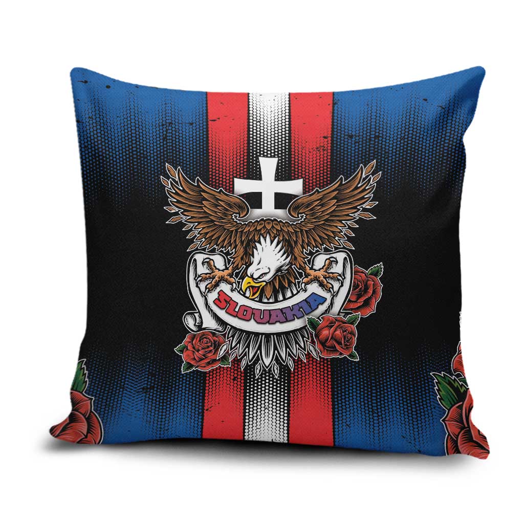 Slovakia Pillow Cover The Eagle Double Cross Symbol - Wonder Print Shop