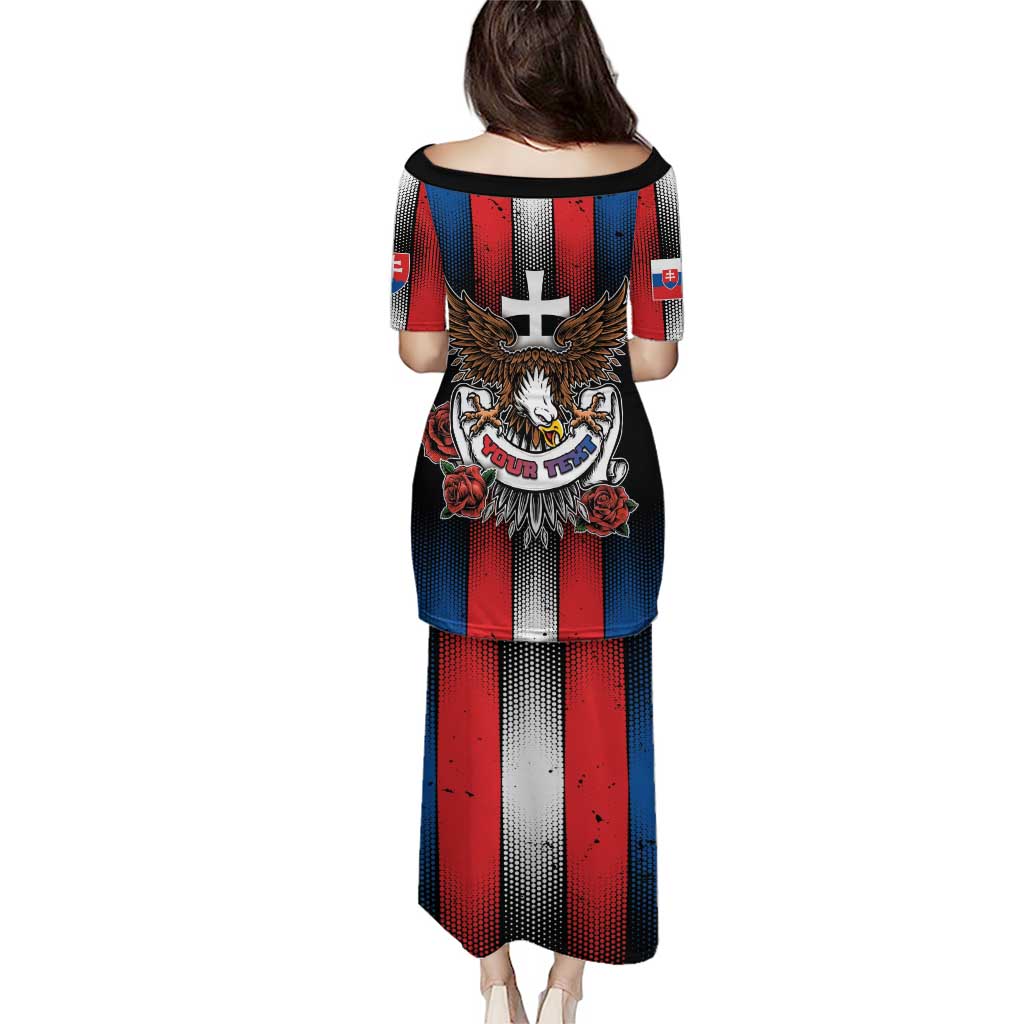 Personalized Slovakia Puletasi The Eagle Double Cross Symbol - Wonder Print Shop