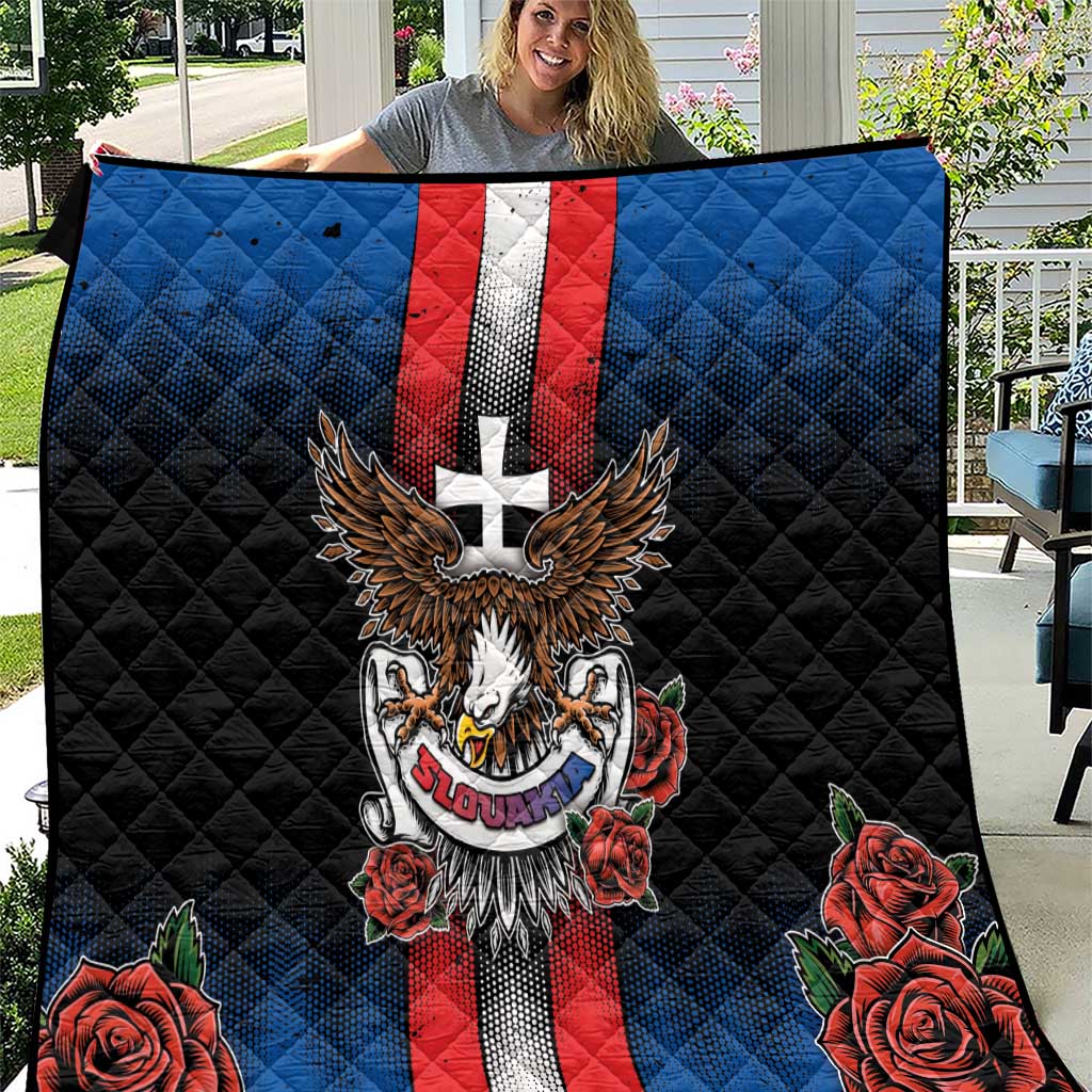 Slovakia Quilt The Eagle Double Cross Symbol - Wonder Print Shop