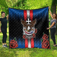 Slovakia Quilt The Eagle Double Cross Symbol - Wonder Print Shop