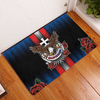 Slovakia Rubber Doormat The Eagle Double Cross Symbol - Wonder Print Shop