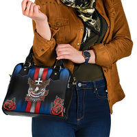 Slovakia Shoulder Handbag The Eagle Double Cross Symbol - Wonder Print Shop