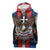 Personalized Slovakia Sleeveless Hoodie The Eagle Double Cross Symbol - Wonder Print Shop