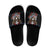 Slovakia Slide Sandals The Eagle Double Cross Symbol - Wonder Print Shop
