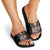 Slovakia Slide Sandals The Eagle Double Cross Symbol - Wonder Print Shop