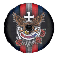 Slovakia Spare Tire Cover The Eagle Double Cross Symbol - Wonder Print Shop