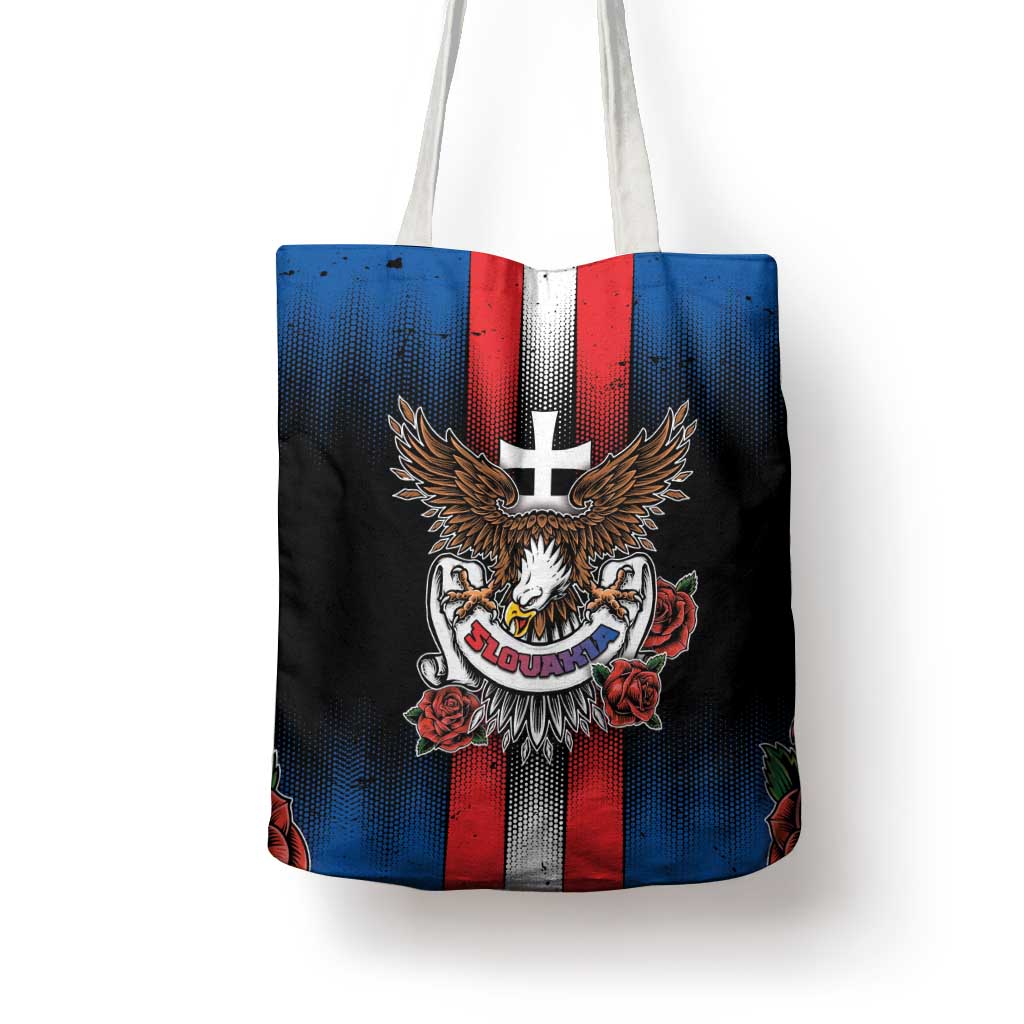 Slovakia Tote Bag The Eagle Double Cross Symbol - Wonder Print Shop