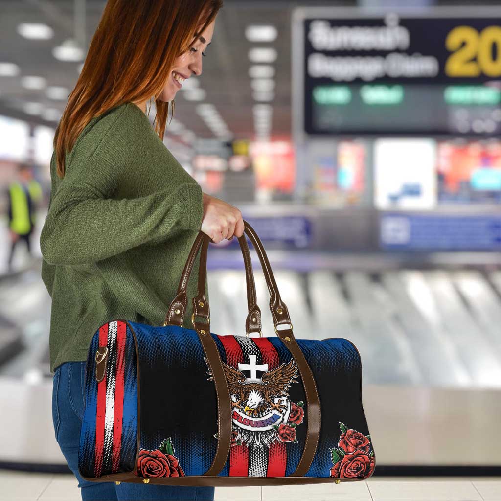 Slovakia Travel Bag The Eagle Double Cross Symbol - Wonder Print Shop