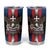 Personalized Slovakia Tumbler Cup The Eagle Double Cross Symbol - Wonder Print Shop
