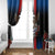 Slovakia Window Curtain The Eagle Double Cross Symbol - Wonder Print Shop