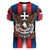 Personalized Slovakia Women V-Neck T-Shirt The Eagle Double Cross Symbol - Wonder Print Shop